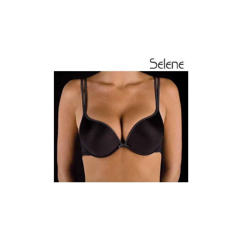 Sujetador mujer con aros y relleno triple                             