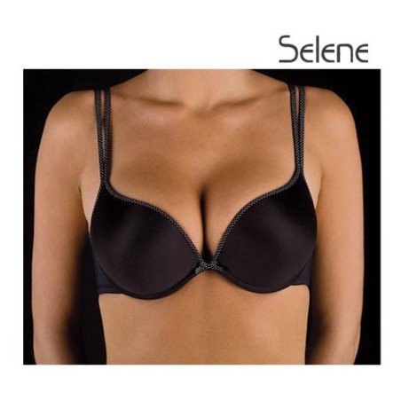Sujetador mujer con aros y relleno triple                             