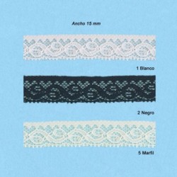 Comprar Encaje Nylon 15mm | Envíos 24h | Mercys                       