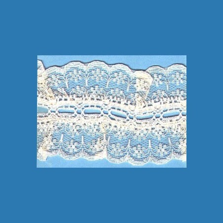 ENCAJE NYLON FRUNCIDO 540/7133 (Metros)           