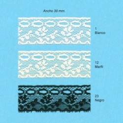 ENCAJE NYLON 6008 (Metros) 30mm                   