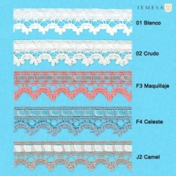 ENCAJE PERLE 3481 (Metros) PASACINTAS             