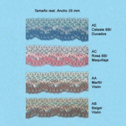 ENCAJE PERLE D041 (Metros)                        
