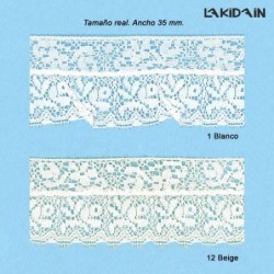 ENCAJE NYLON FRUNCIDO 101 (Metros)35mm            