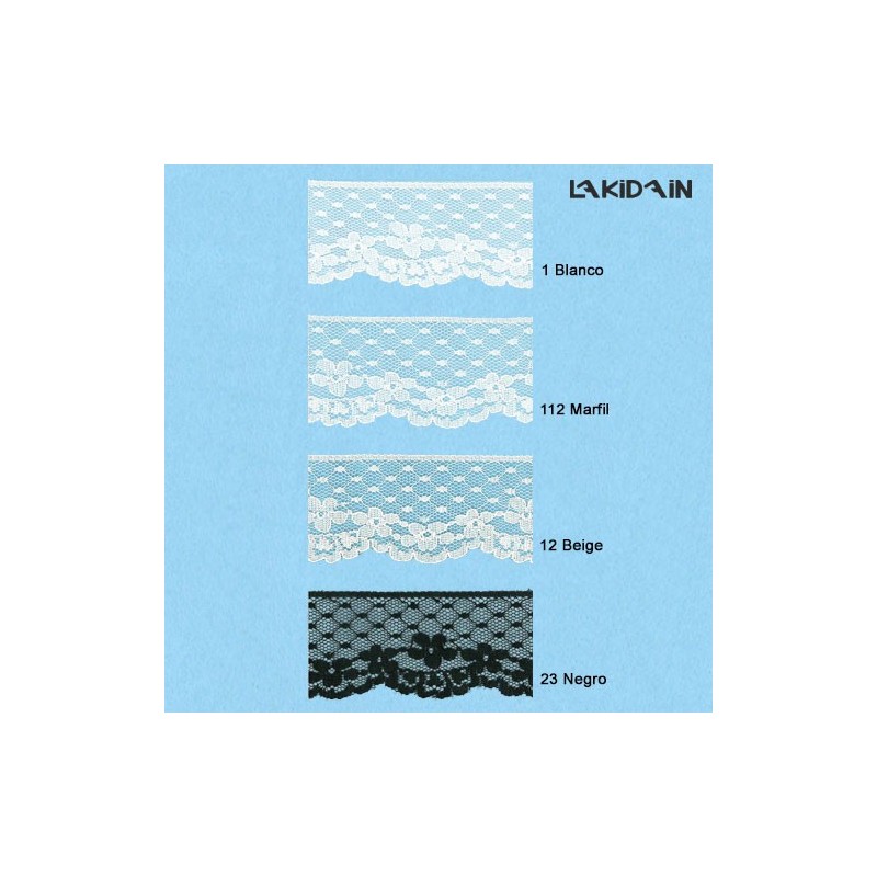 ENCAJE NYLON 1043 (Metros)40mm                    