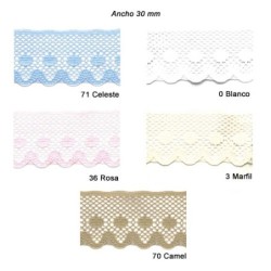 ENCAJE NYLON 72286 (Metros) 30mm                  
