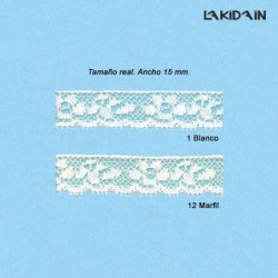 ENCAJE ALGODON 4010 (Metros)15mm                  