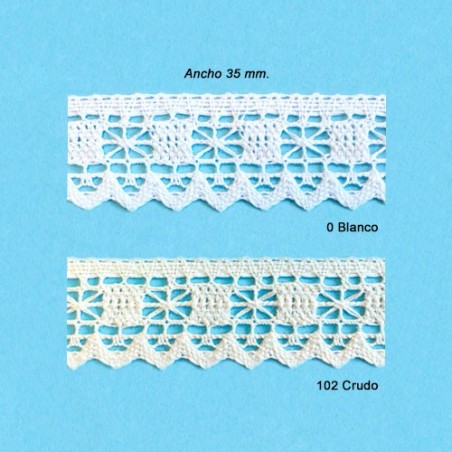 ENCAJE PERLE 9456 (Metros)                        