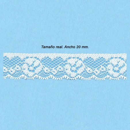 ENCAJE NYLON 1406508 (Metros) 20mm                