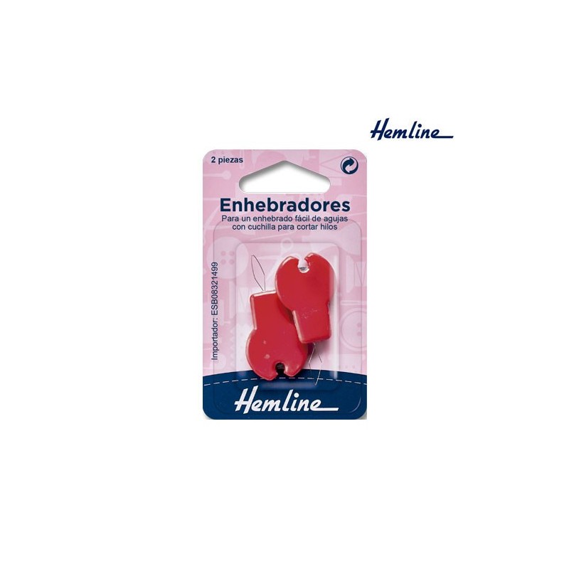ENHEBRADOR H237 CON CORTAHILO(Blister 2 unidades) 