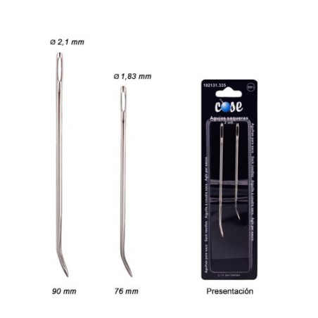 AGUJA SAQUERA/COLCHON 102131 (Blister 2 uds)      