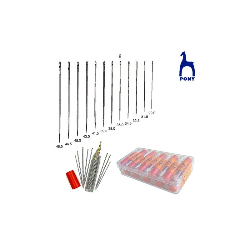 AGUJA COSER 01283 (Caja 20 tubos) 8               