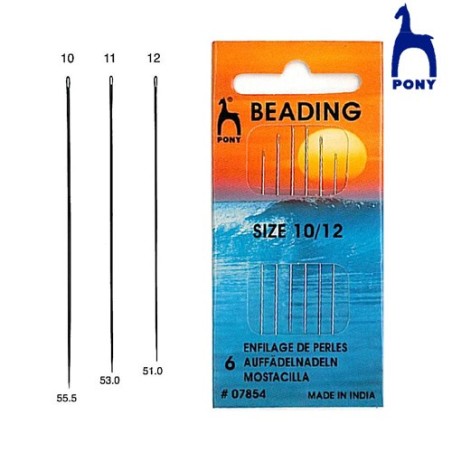 AGUJA PASAPERLAS 07854 (Blister 6 uds)            