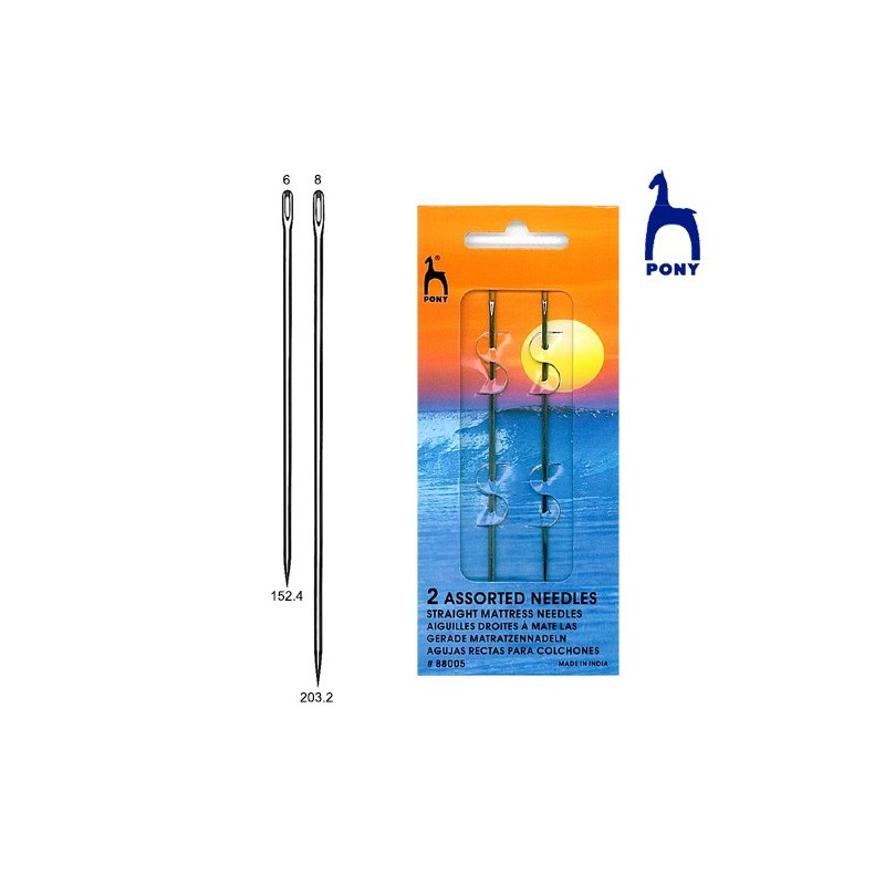 AGUJA SAQUERA/COLCHON 88006 (Blister 2 uds)       