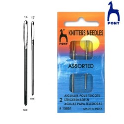 AGUJA TEJEDORA S/PUNTA 15851 (Blister 2 uds)      