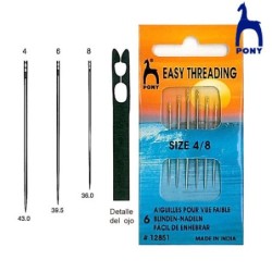AGUJA CIEGA 12851 (Blister 6 uds)                 