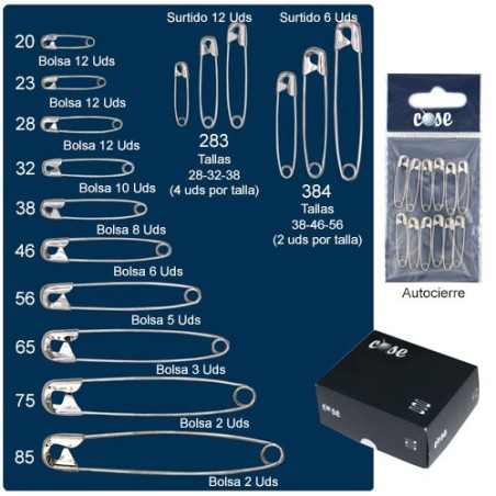 IMPERDIBLE ACERO 530500 (Blister)                 