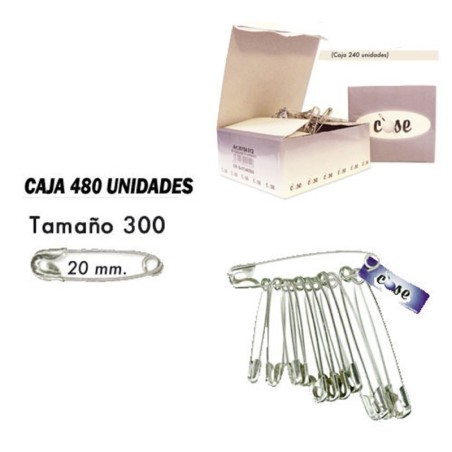 IMPERDIBLE 20mm 30154.300 (Caja 480 Udes)         