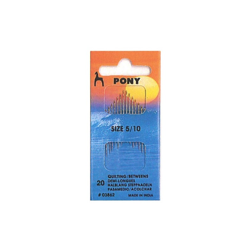AGUJA CORTA SASTRE/PATC Nº 10 03860 (20 uds)      