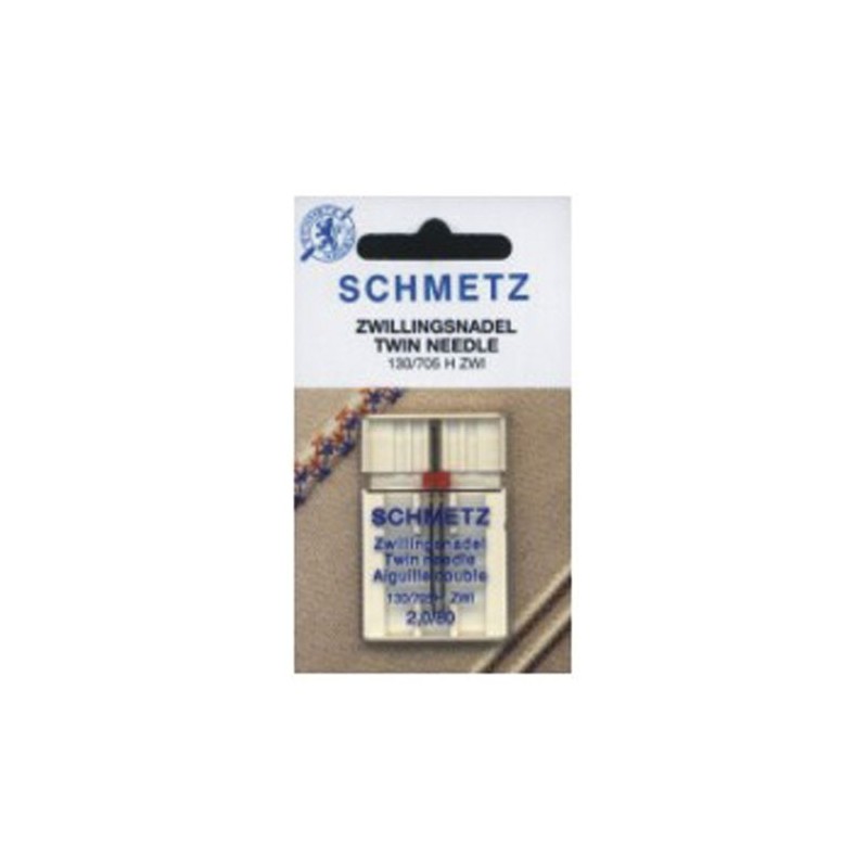 AGUJA  DOBLE UNIV.TWIN NEEDLE 130/705 H ZWI 2,0/80