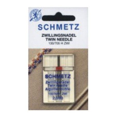 AGUJA  DOBLE UNIV.TWIN NEEDLE 130/705 H ZWI 2,0/80