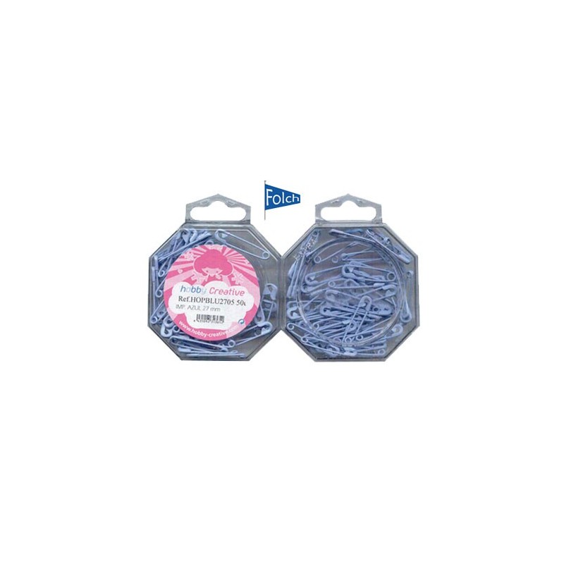 Imperdibles HOPBLU2705 azul nº0 c/50unid          