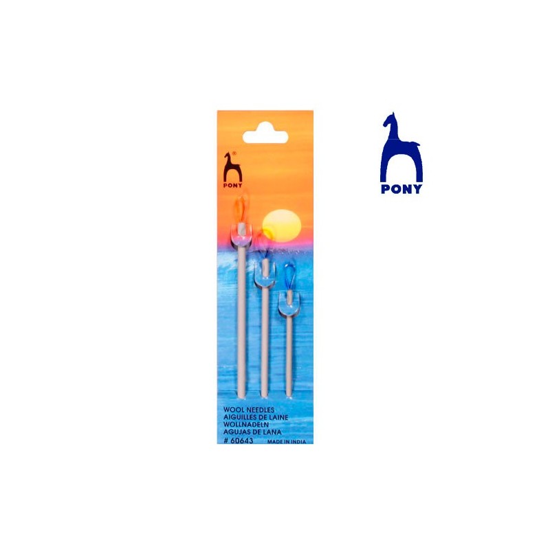AGUJA COSER LANA ALUM.60643 (Blister 3 Udes)      