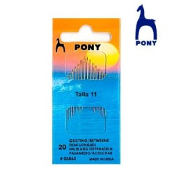 AGUJA CORTA SASTRE/PATC Nº 11 03864 (16 Uds)      