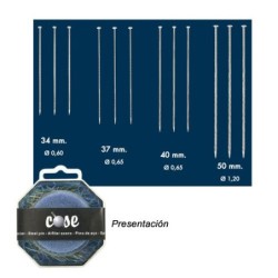 ALFILER ACERO 430190 25gr CON ACERICO (Caja)      
