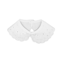 Cuello bordado con cierre perla | Env?os 24h | Mercys                 